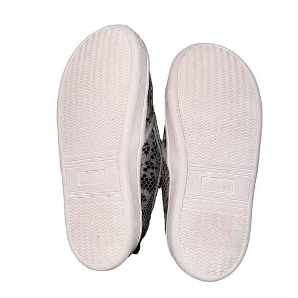 OLD SOLES abby snakeskin slip on shoes girls shoes size 30 or US 13 - Picture 10 of 15